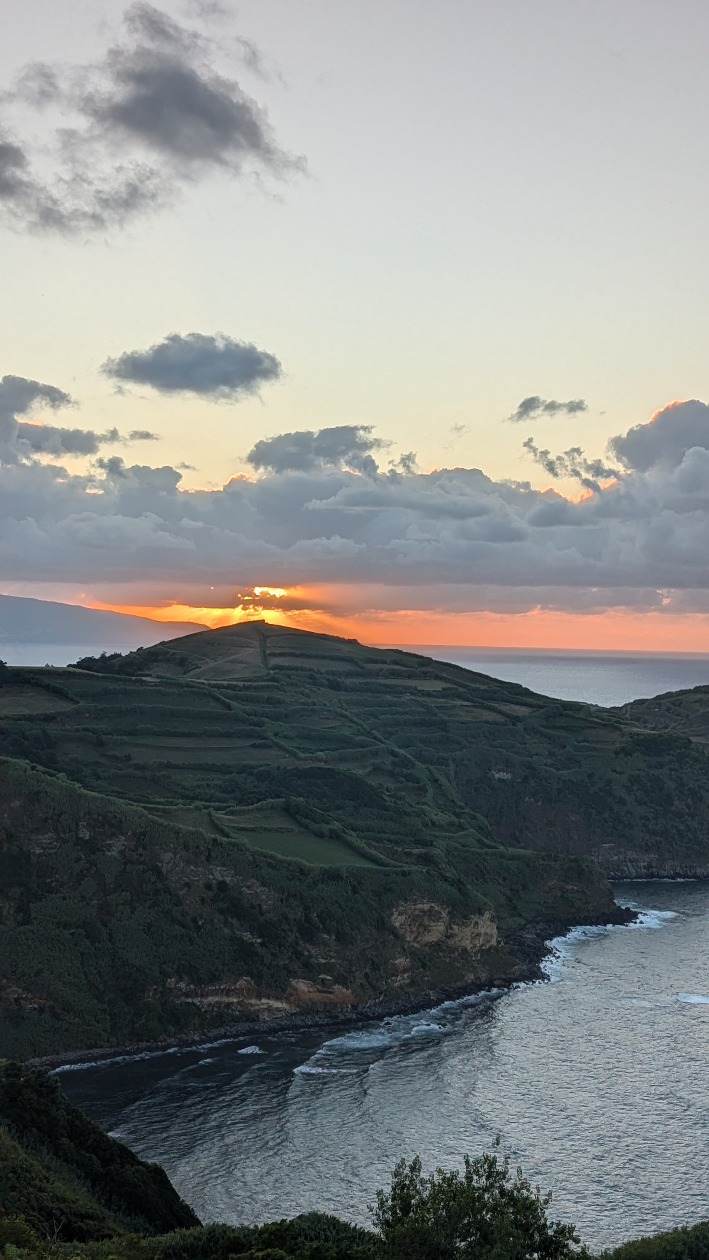 Açores — pôr do sol